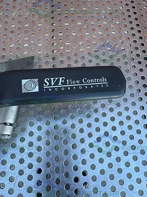 USED SVF -F. C. I. R86666ATSE BALL VALVE 1500 PSI W/ 1" THREADED FITTING