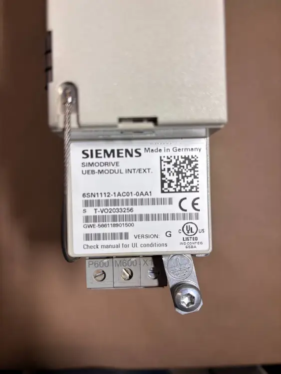 Used SIEMENS 6SN1112-1AC01-0AA1 AC Drive Control Module Illinois US | Aucto #1342189
