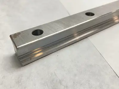 USED HIWIN SERIES CGR LINEAR RAIL 1300MM LENGTH