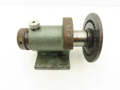 Crawford Lathe Mill Indexer Dividing Head 10° 36-Hole 5" Plate 5C 1" Collet Size