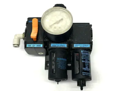 USED WILKERSON PNEUMATIC ASSEMBLY W/ B08-C2-FR00 & M08-CR00