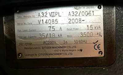 2008 CITIZEN A32 VIIPL Swiss Type Automatic Screw Machines | CNC EXCHANGE (18)