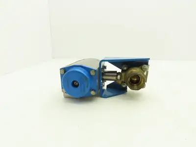 Jamesbury VPVL10SR6AF0514 Pneumatic Actuator 1/4 Turn 80psi 8ft-lb 1" Ball Valve