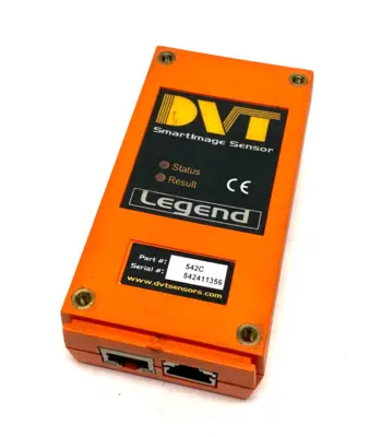 USED DVT SENSORS LEGEND SMARTIMAGE CAMERA SENSOR 640X480 COLOR RESOLUTION