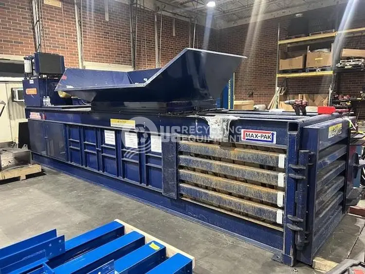 Used MAX PAK HCE 4860X72-8 CLOSED DOOR HORIZONTAL Balers North Carolina US | US Recycling Equipment #1262695