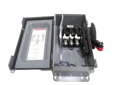 NEW SQUARE D HU362AWKEI SAFETY SWITCH 60A 3P