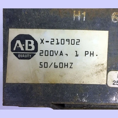 Allen Bradley 200 VA Single Phase 600/120 Volt
