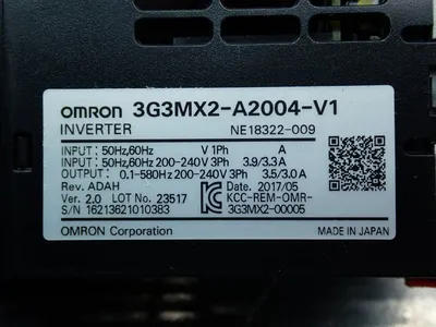 Used OMRON 3G3MX2A2004V1 Power Inverters | HGR 24 #747973