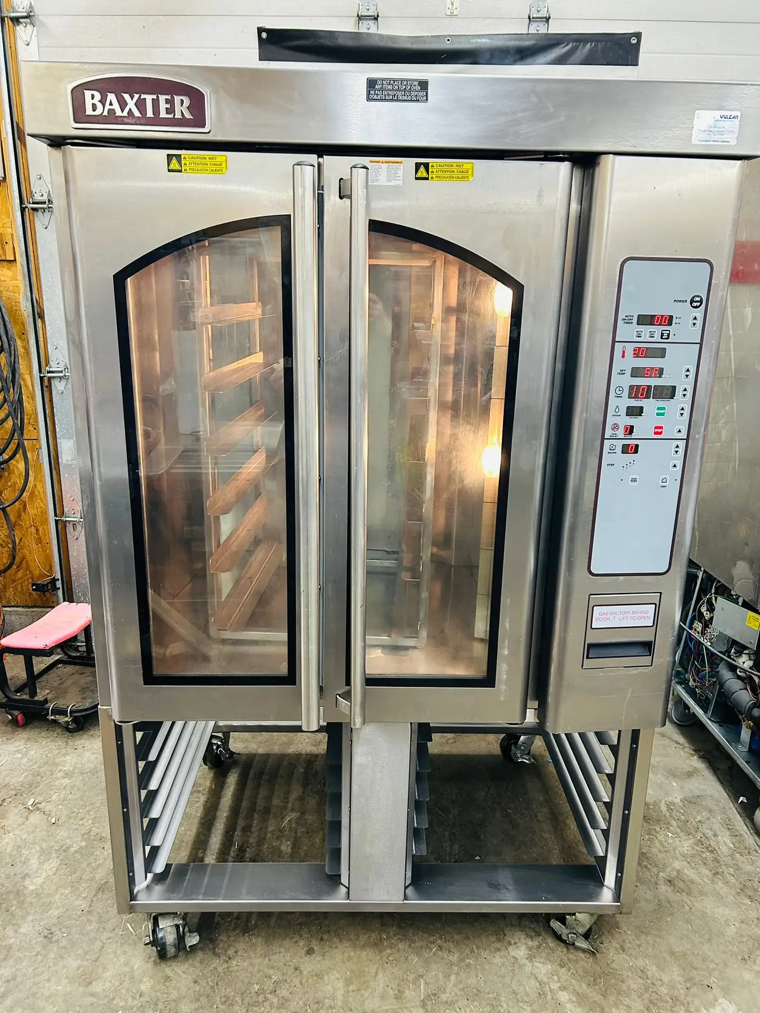 Baxter OV310G Mini Rotating Rack Oven Fully Refurbished Tested and Working