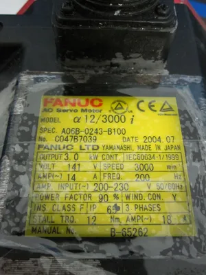 USED FANUC A06B-0243-B100