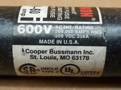 USED FUSETRON FRS-R-60
