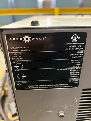 2017 AKER WADE Unimax C Battery Charger | Machinery For Sale (4)