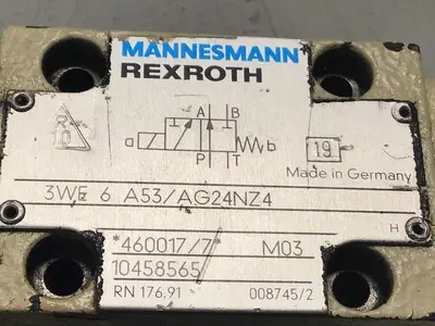 USED MANNESMANN REXROTH 3WE6A53/AG24NZ4
