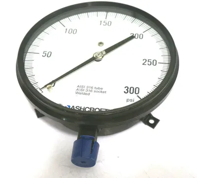NEW ASHCROFT 45-2462-SS-04L-300# DURAGAUGE 452462SS04L300