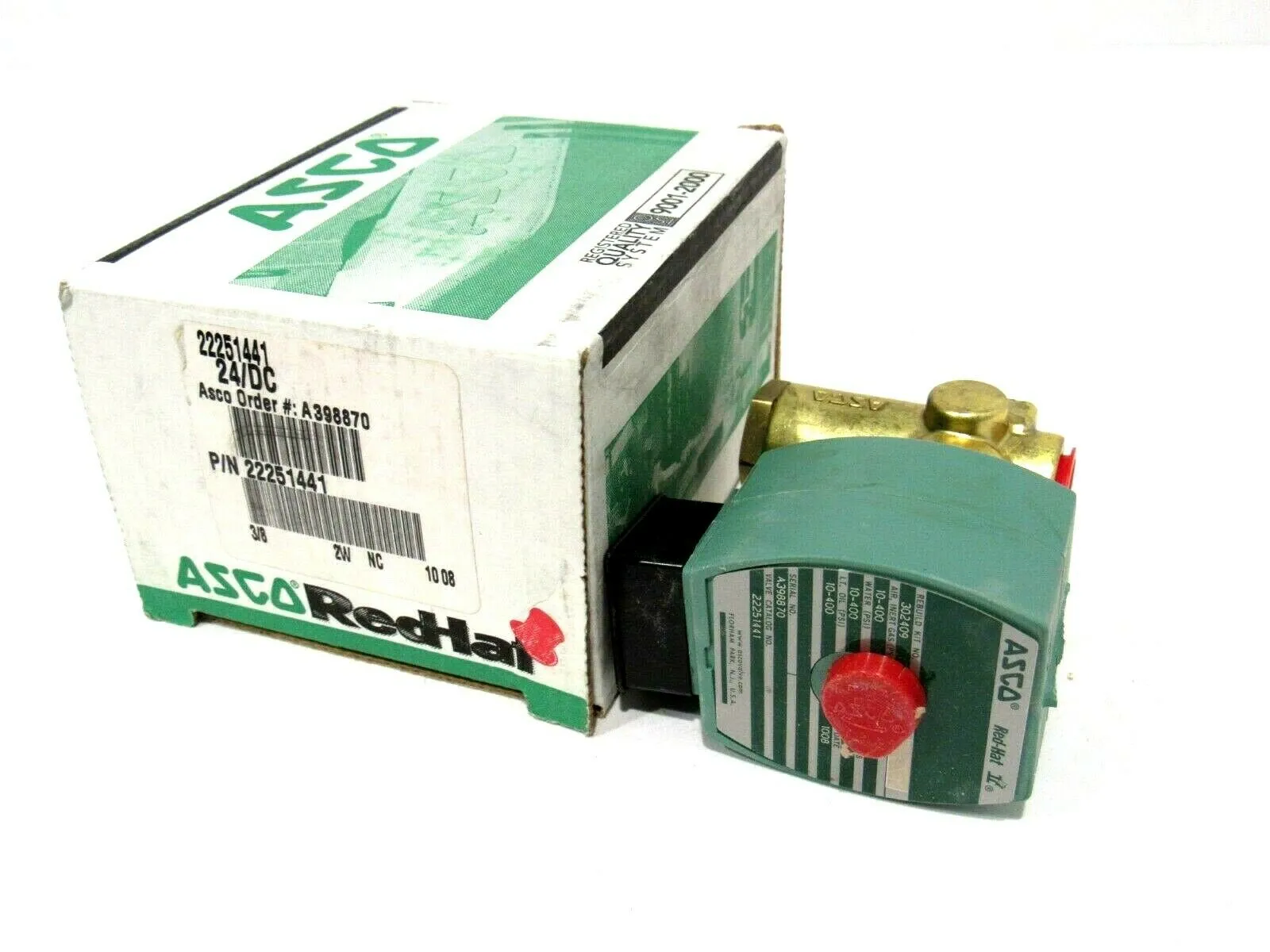 NEW ASCO 22251441 SOLENOID VALVE