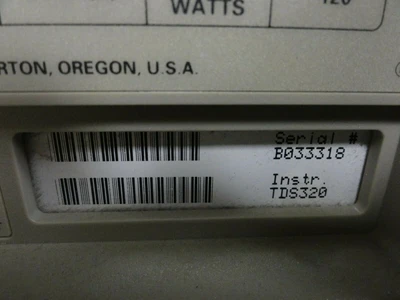 USED TEKTRONIX TDS320