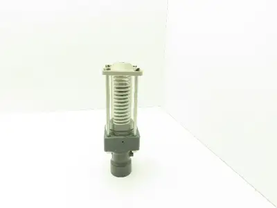 Plast-o-matic DS100B-NC 1" PVC Shutoff Valve NC Pneumatic Air Automatic Sch 80