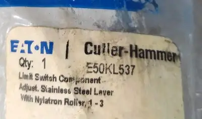 Cutler Hammer E50KL537 Switch Accessories Loc4E37