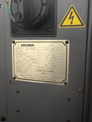 2009 OKUMA CAPTAIN L370 CNC Lathes | PM Machines (7)