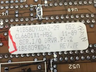 FISHER ROSEMOUNT CL6601X1-HB2 41B5810 SERIAL I/O DRIVER Board 3E-6