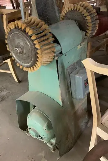Used - DOUBLE-SPINDLE BRUSH SANDER Denibbing Sanders North Carolina US | Pruitt Machinery #716699