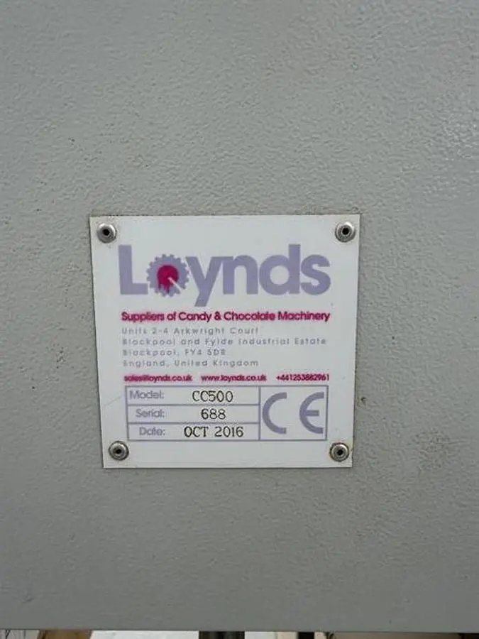 Used LOYNDS _UNKNOWN_ Chocolate Confectionary Cooling Tunnels Pennsylvania US | UNION STANDARD EQUIPMENT CO. #944815