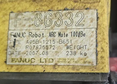 2007 FANUC ARC Mate 100iBe Welding Equipment, Robot | Holland Equipment Hunters, Inc. (3)