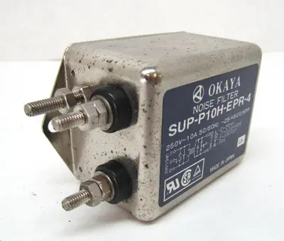 Okaya SUP-P10H-EPR-4 Noise Filter, 250V~10A