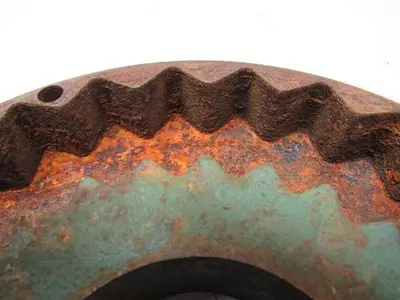 TB Woods 11SC50 Shaft Coupling Cast Iron 2-7/8" Bore 8-5/8" Dia 3600 RPM Max