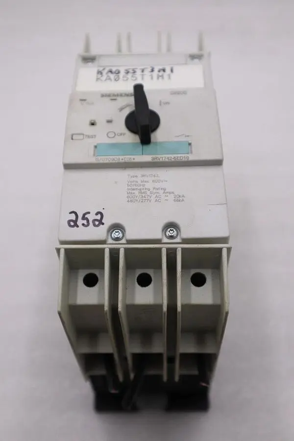 Siemens 3RV1742-5ED10 Motor Starter Protector 3RV17425ED10 STOCK H1429