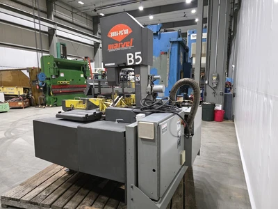 USED MARVEL MANUFACTURING 380 VERTICAL TILT FRAME SAW