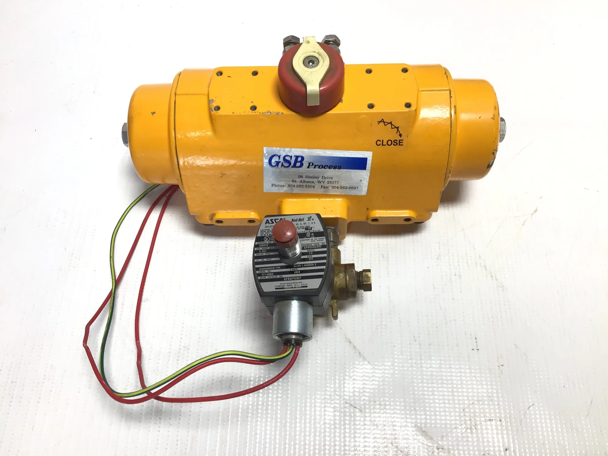 Hytork-131 EIA-XL0131-S80-A Pneumatic Actuator Industrial Use PS Max 8bar 116PSI