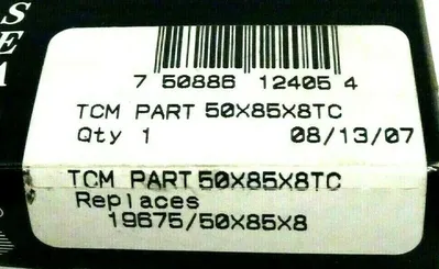 LOT OF 3 NEW DICHTOMATIK TCM 19675 OIL SEALS 50X85X8TC