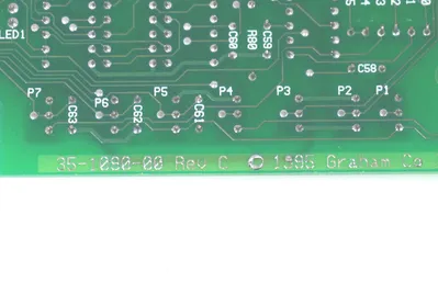 GRAHAM CO. INC. 35-1090-00 DISPLAY PC BOARD REV. C, 02832900, 35109000