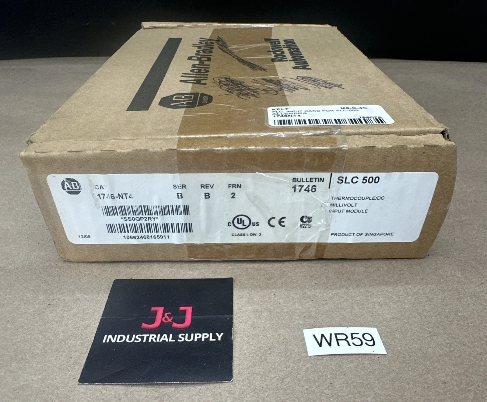 USED Allen-Bradley 1746-NT4