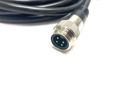 USED LUMBERG AUTOMATION, BELDEN MINI-POWER DOUBLE ENDED CORDSET 7/8" MALE TO FEMALE