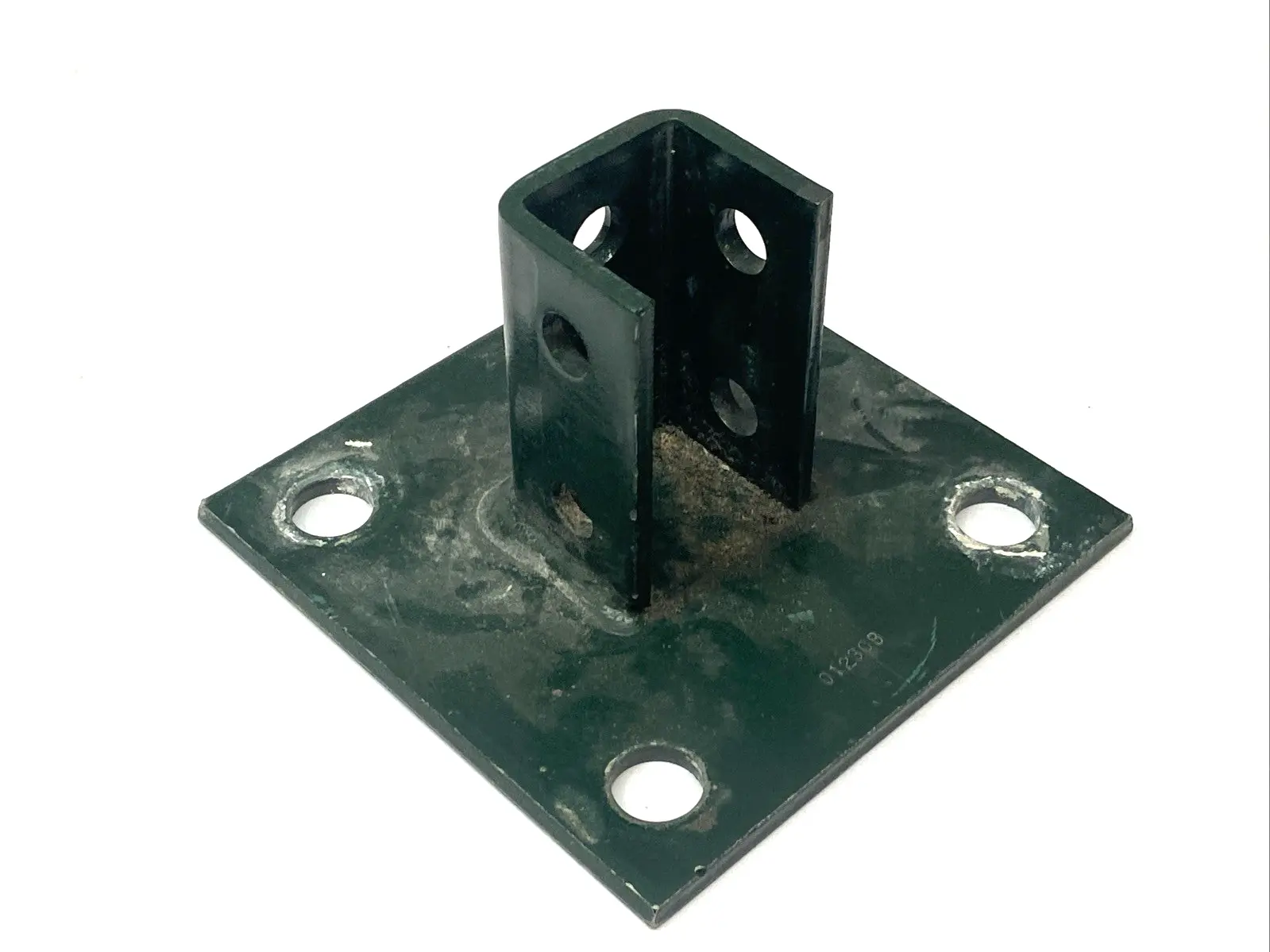 Used Eaton Square Post Base Green 6" x 6" x 3 1/2" Fits B22 1 5/8" Construction Material & Supplies Michigan US | Maverick Industrial Sales #1402217