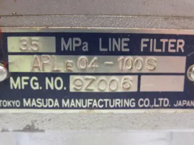 Used MASUDA _UNKNOWN_ Parts (Hydraulics and Pneumatics) | Arrow Industrial #635737