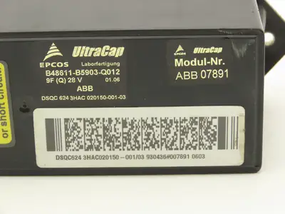 EPCOS ABB DSQC624 3HAC 020150-001-03 B48611-B5903-Q012 UltraCap Capacitor