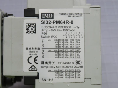 Used IMO _UNKNOWN_ Relays & Switches | OCO Industrial #1696828