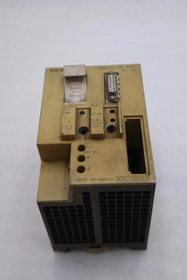 Siemens 6ES5 103-8MA03 Simatic S5-100U CPU STOCK L-388-C