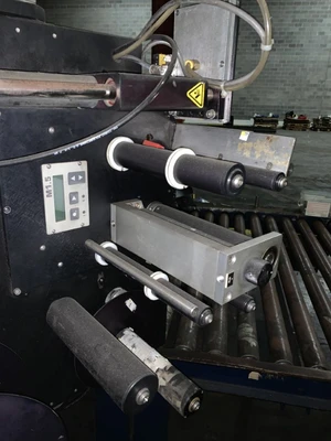 ID Technology Pressure Sensitive Labeler on Adjustable Stand