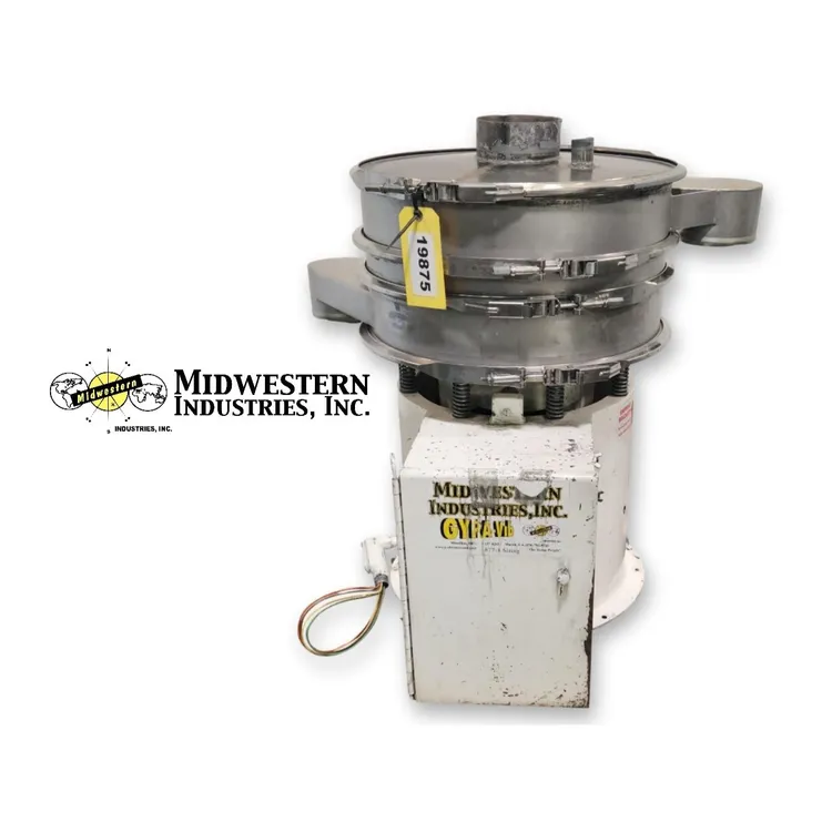 Used MIDWESTERN INDUSTRIES, INC. ME24S4+4 Circular Screeners West Virginia US | JM Industrial #491366