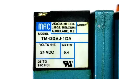 USED MAC VALVES 82A-FC-CKA-TM-DDAP-1DA