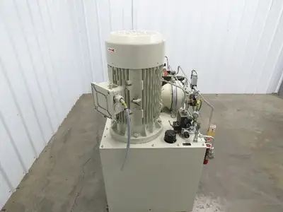 Voith IPC 5-50 101 2-Pump Hydraulic Power Unit 100 Gal 20 GPM 3000 PSI 40Hp 480V