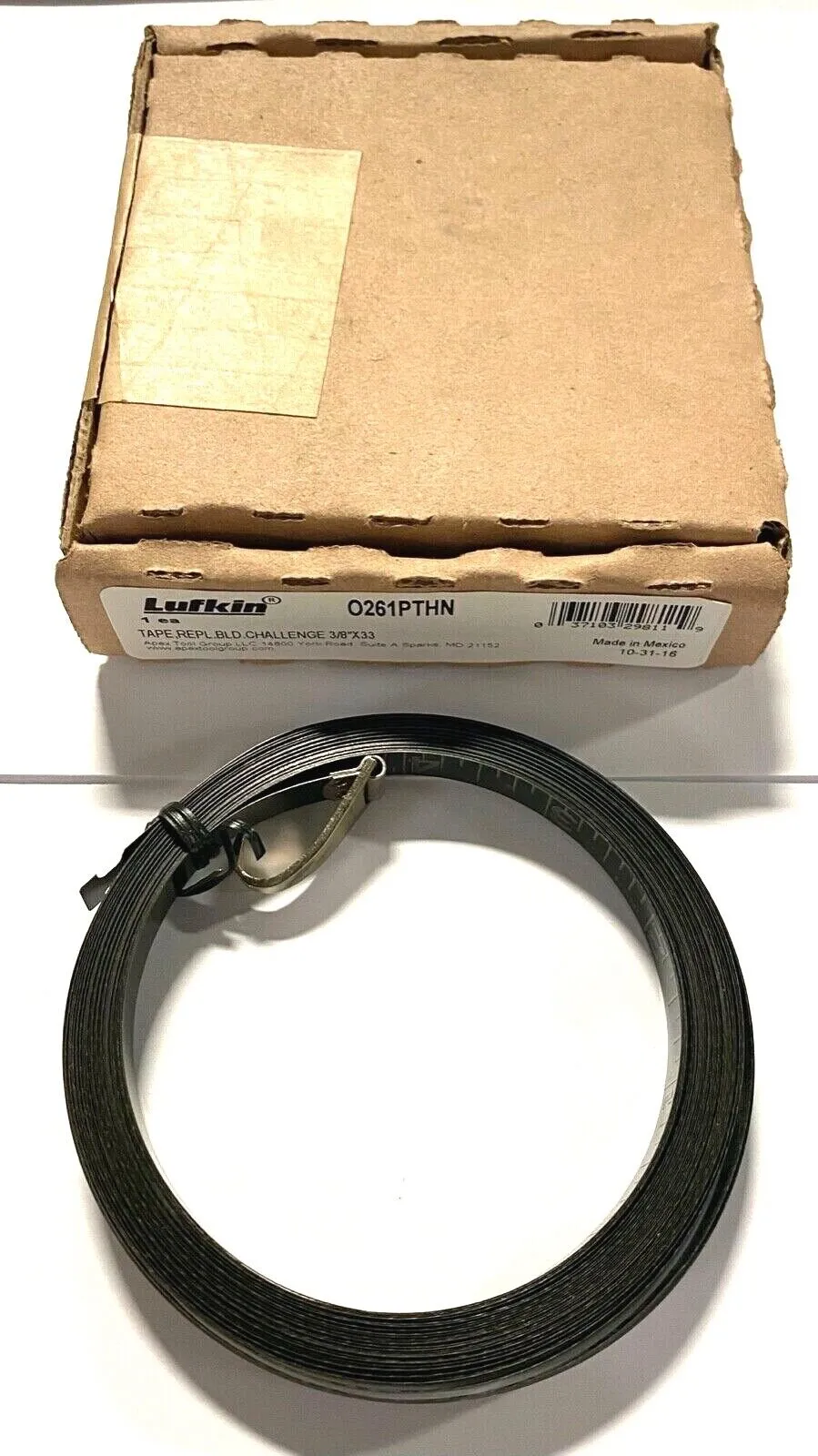 Lufkin 10mm x 6.5m Replacement Tape Artisan Diam Metric Black  RC106TPMN