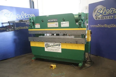 Used ACCURPRESS 7608 Press Brakes California US | Sterling Machinery Exchange #1465710