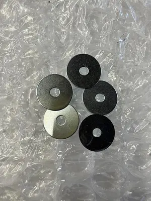 LOT OF MISC. FASTENERS, BOLTS, WASHERS, AND NUTS
