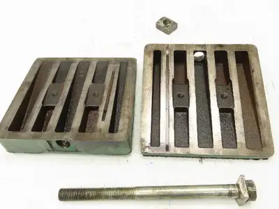 AirLoc Wedgmount Precision Machine Leveler Vibration Pad 8"x 8"x 3"H