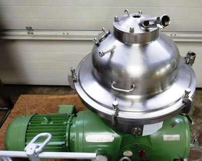 Westfalia SA 20-06-076 clarifier centrifuge, 316 SS.